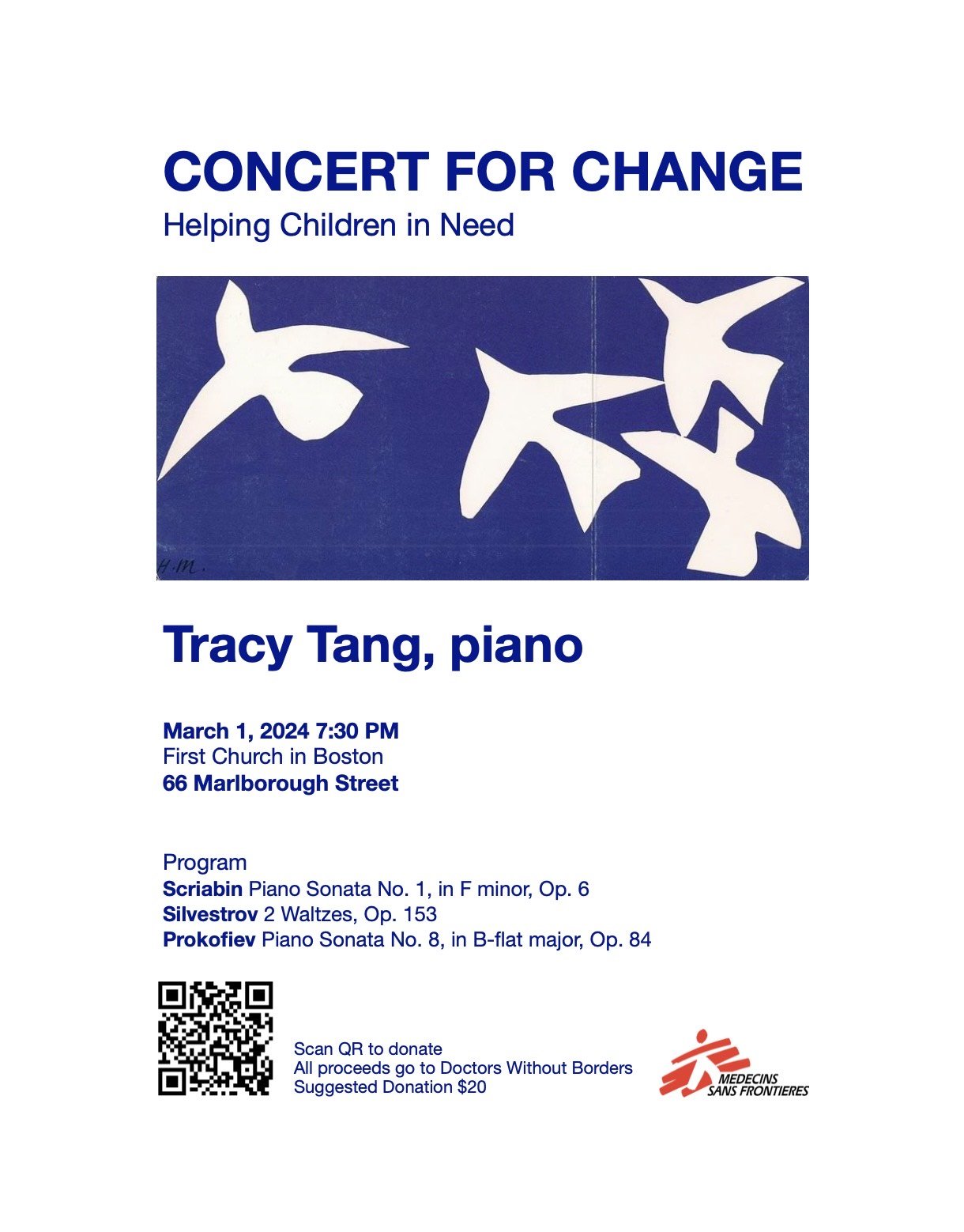 Tracy Tang concert