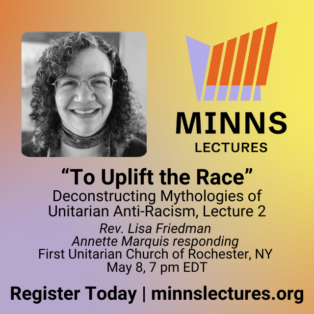 Minns Lecture: "To Uplift the Race"