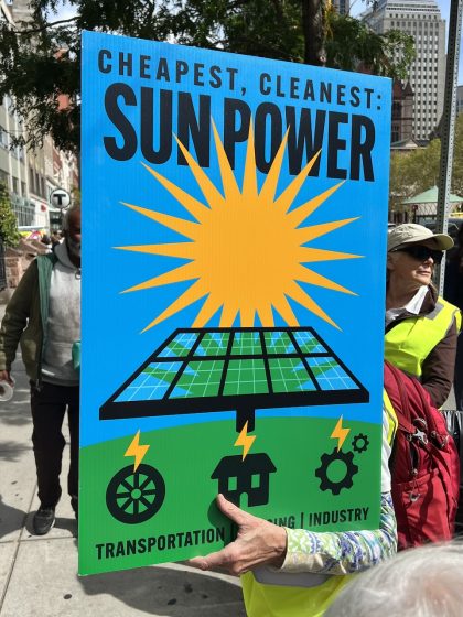Sun Power Poster
