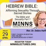 Minns Lecture: Hebrew Bible: Affirming Sexuality Through Sacred Stories