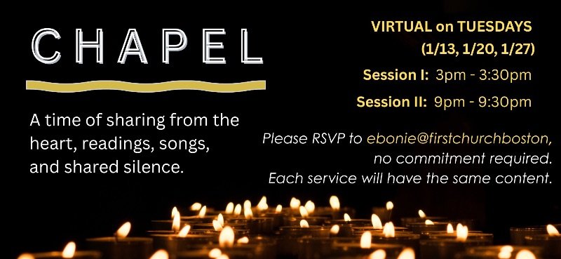 Weekday Virtual Chapel
