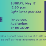 UU101 + Read with the Rev